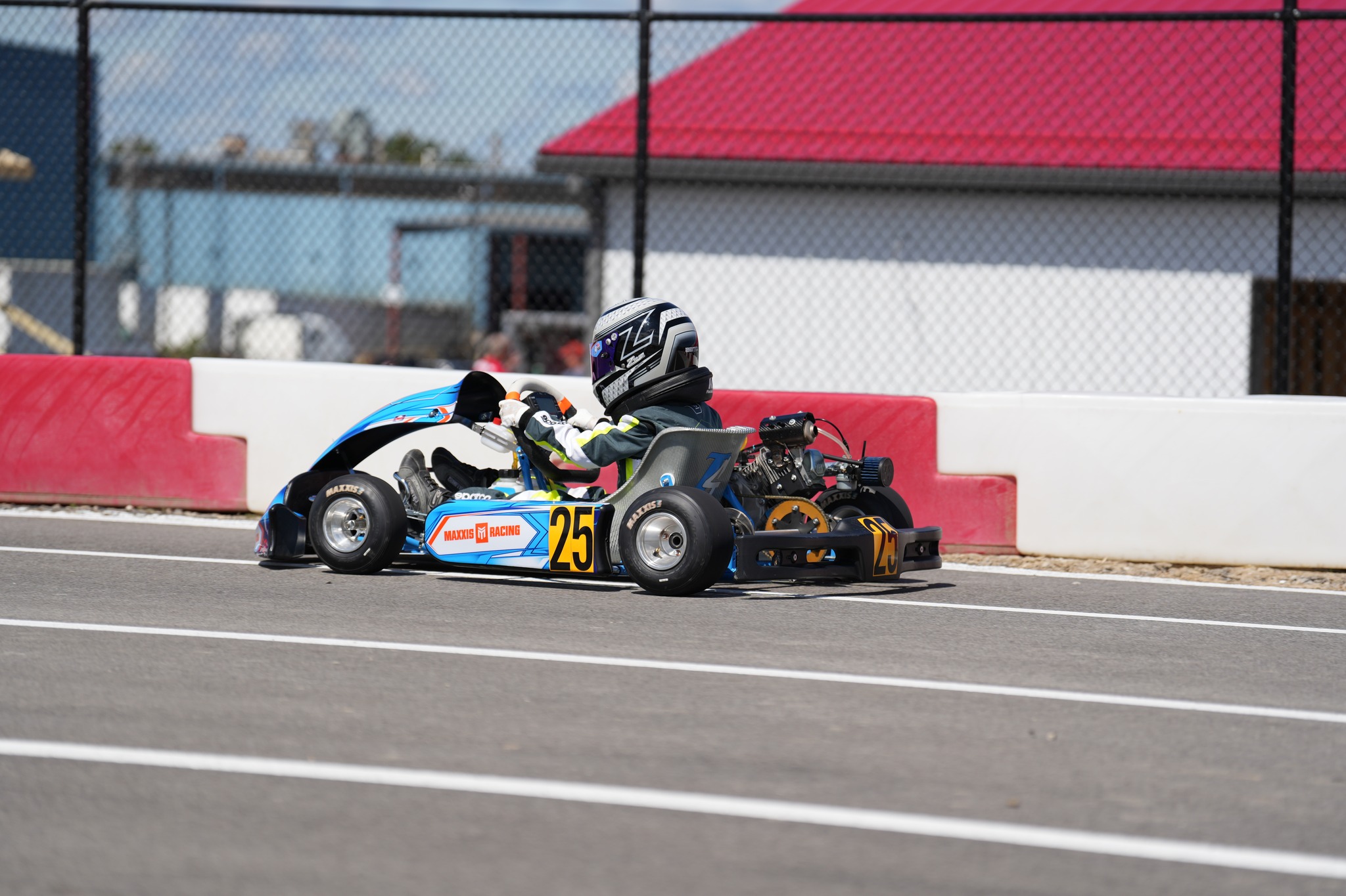 Young drivers competing at the Lorain Ohio KartPlex